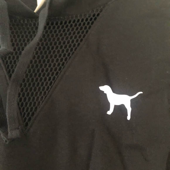 NEW✨ PINK Campus high-low mesh pullover tunic - Picture 4 of 5